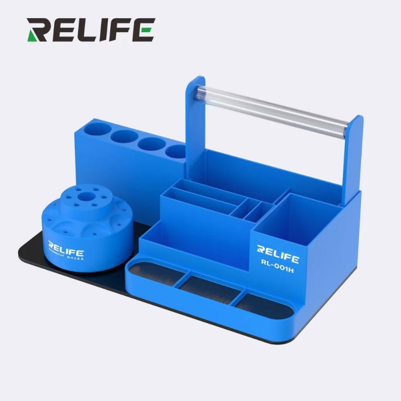 RELIFE RL-001H Multifunctional Rotating Repair Organizer Storage | Blue