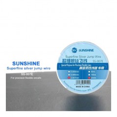 Photo of SUNSHINE SS-007E filo per saltare in argento | 200M | 0.007MM - Sunshine