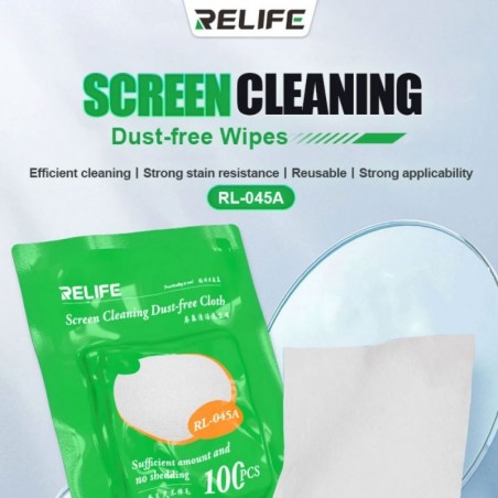 Compra RELIFE RL-045A Panni Antistatici in Microfibra ANTIPOLVERE | 100pcs online