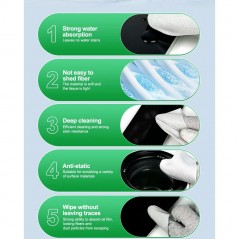 Compra RELIFE RL-045A Panni Antistatici in Microfibra ANTIPOLVERE | 100pcs online