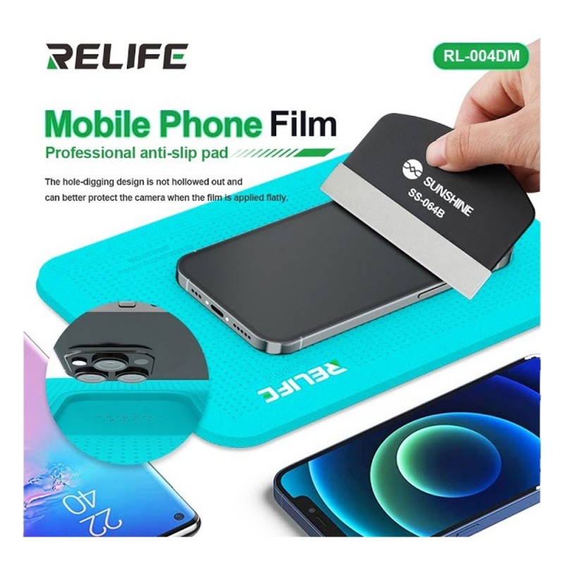 RELIFE RL-004DM Non-Slip Silicone Screen Protector Mat