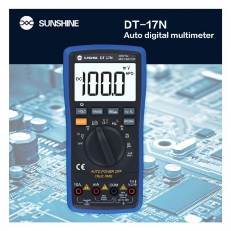 Discover SUNSHINE DT-17N multimetro digitale details