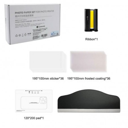 Discover SUNSHINE materiale per stampante fotografica C1 mini details