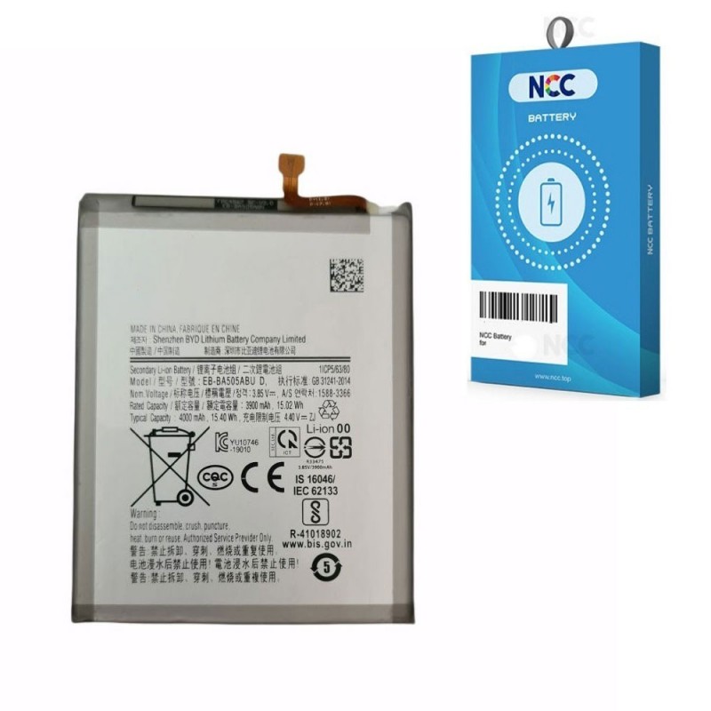 NCC Compatible Battery for Samsung Galaxy A50 A505 / A30 / A20 / A30S A307 / A50S | EB-BA505ABU