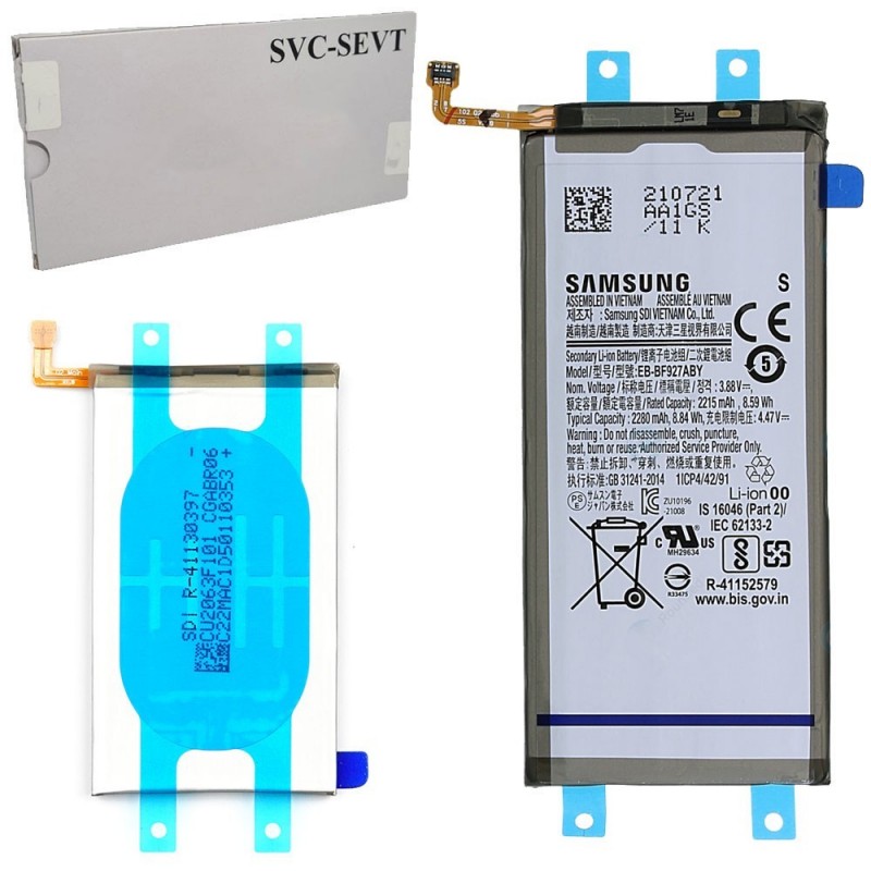 Samsung Service Pack Battery EB-BF927ABY Original for Galaxy Z FOLD 3 5G SM-F926B