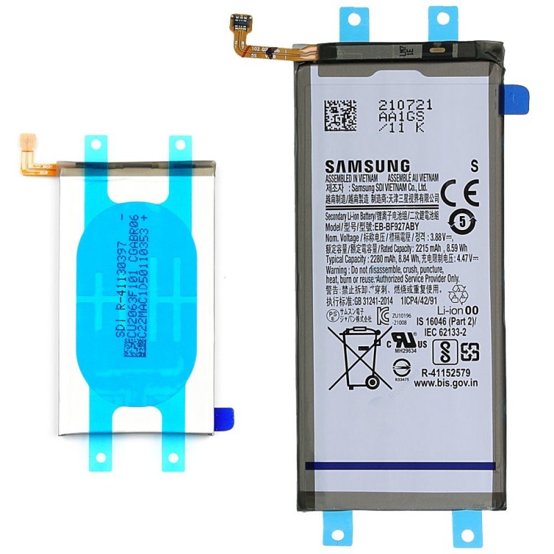 Samsung Service Pack Batteria EB-BF927ABY Originale per Galaxy Z FOLD 3 5G SM-F926B