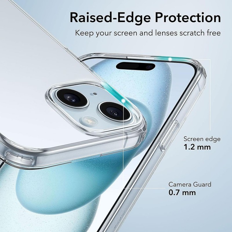 NCC Custodia Protettiva TPU 2mm Cover in Silicone Per Apple iPhone 13 Pro | Trasparente