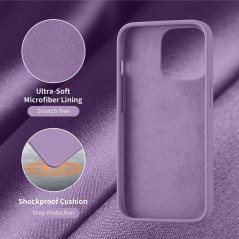 Immagine prodotto NCC Custodia Protettiva in Silicone Cover Soft Touch Per Apple iPhone 11 Pro | Viola