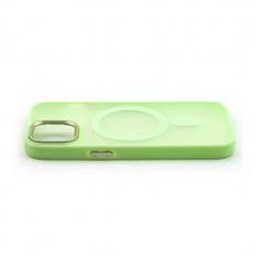 Photo of NCC A0004 Golden Shield Frosted Three-in-One Magnetic Suction Protective Case For Apple iPhone 12/12 Pro Matcha Green -