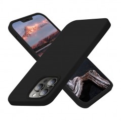 NCC Custodia Protettiva in Silicone Cover Soft Touch Per Apple iPhone 11 Pro Max | Nero