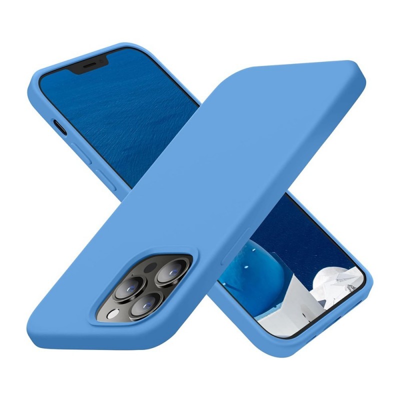 NCC Soft Touch Silicone Protective Case for Apple iPhone 12/12 Pro | Cobalt Blue
