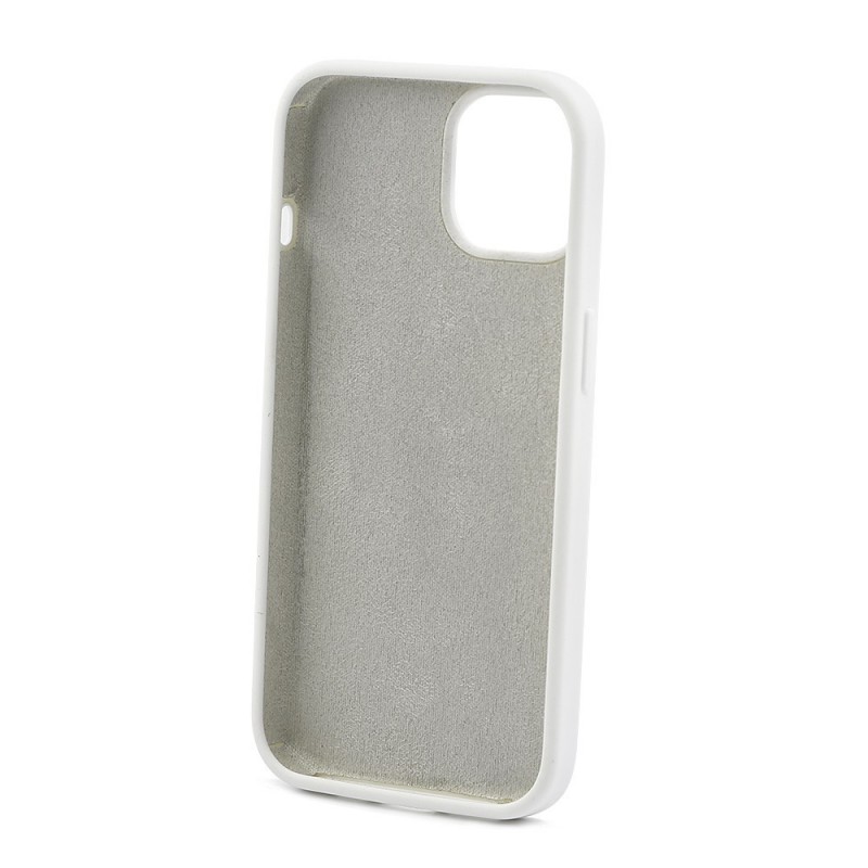 NCC Custodia Protettiva in Silicone Cover Soft Touch Per Apple iPhone 13 | Bianco