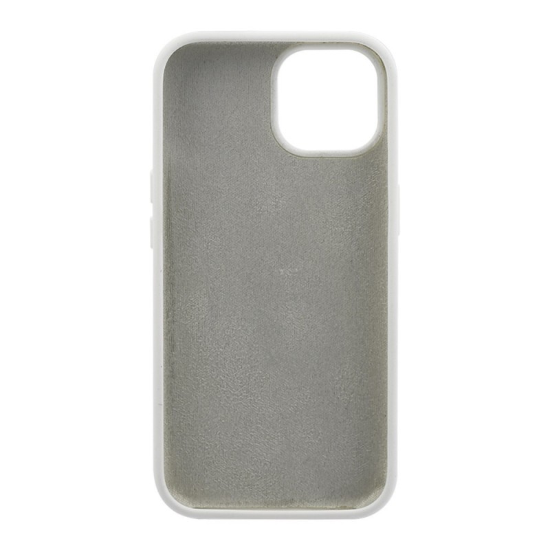 NCC Custodia Protettiva in Silicone Cover Soft Touch Per Apple iPhone 13 Pro | Bianco
