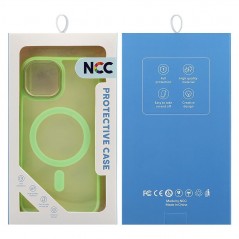Product image NCC A0004 Golden Shield Frosted Three-in-One Magnetic Suction Protective Case For Apple iPhone 14 Pro Max Matcha G