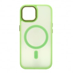 NCC NCC A0004 Golden Shield Frosted Three-in-One Magnetic Suction Protective Case For Apple iPhone 14 Pro Max Matcha Green for s