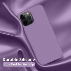 Product image NCC CA001 Silica Gel Protective Case For Apple iPhone 14 (Color Boxed) Pale Purple