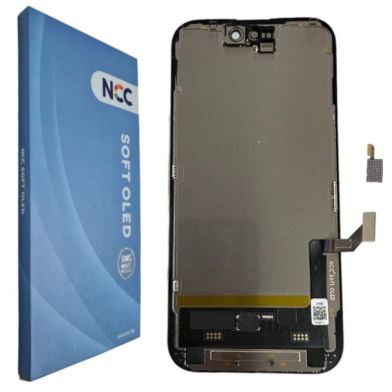 NCC SOFT OLED LCD Display For Apple iPhone 15 | INTERCHANGEABLE IC