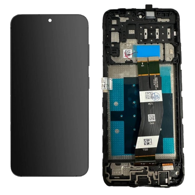 LCD Display + Frame For Samsung Galaxy A14 4G A145 |FLAT black