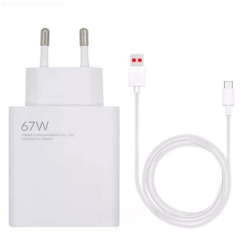 Xiaomi MDY 12-EH Original Charger + 1 Meter Quick Charge 67W Cable | BULK