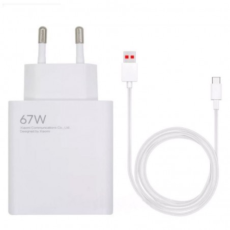 Xiaomi Xiaomi MDY 12-EH Caricabatterie originale + cavo 1mt Quick Charge 67W | BULK for sale