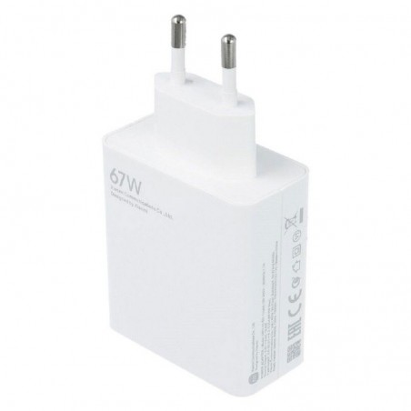 Xiaomi MDY 12-EH Original Charger + 1 Meter Quick Charge 67W Cable | BULK