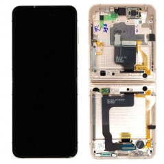 Samsung SERVICE PACK Display LCD ORIGINALE + Frame Per Galaxy Z Flip 4 5g SM-F721 | Pink