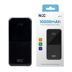 Photo of NCC Power Bank 10000mAh Caricabatterie Portatile Fast Charging Display Led | Nero BP11 - NCC