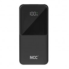Scopri NCC Power Bank 10000mAh Caricabatterie Portatile Fast Charging Display Led | Nero BP11 in dettaglio
