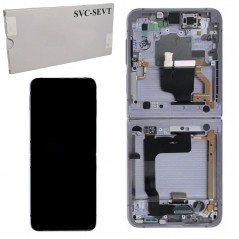 Product image Samsung SERVICE PACK Display LCD ORIGINALE + Frame Per Galaxy Z Flip 4 5g 2022 SM-F721 | NERO Black Inner