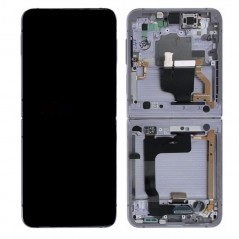Discover Samsung SERVICE PACK Display LCD ORIGINALE + Frame Per Galaxy Z Flip 4 5g 2022 SM-F721 | NERO Black Inner details