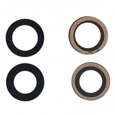 Scopri Vetro Per Fotocamera Posteriore SLIM completo di Biadesivo 3M per Apple iPhone 15 | 15 Plus in dettaglio