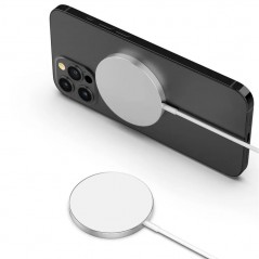 Product image NCC CaricaBatterie Wireless W10 Caricatore Magnetico Portatile Fast Charge | Bianco