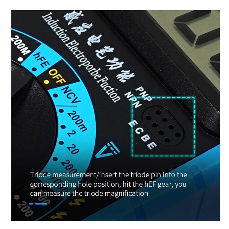 SUNSHINE DT-9205E High Precision Digital Multimeter