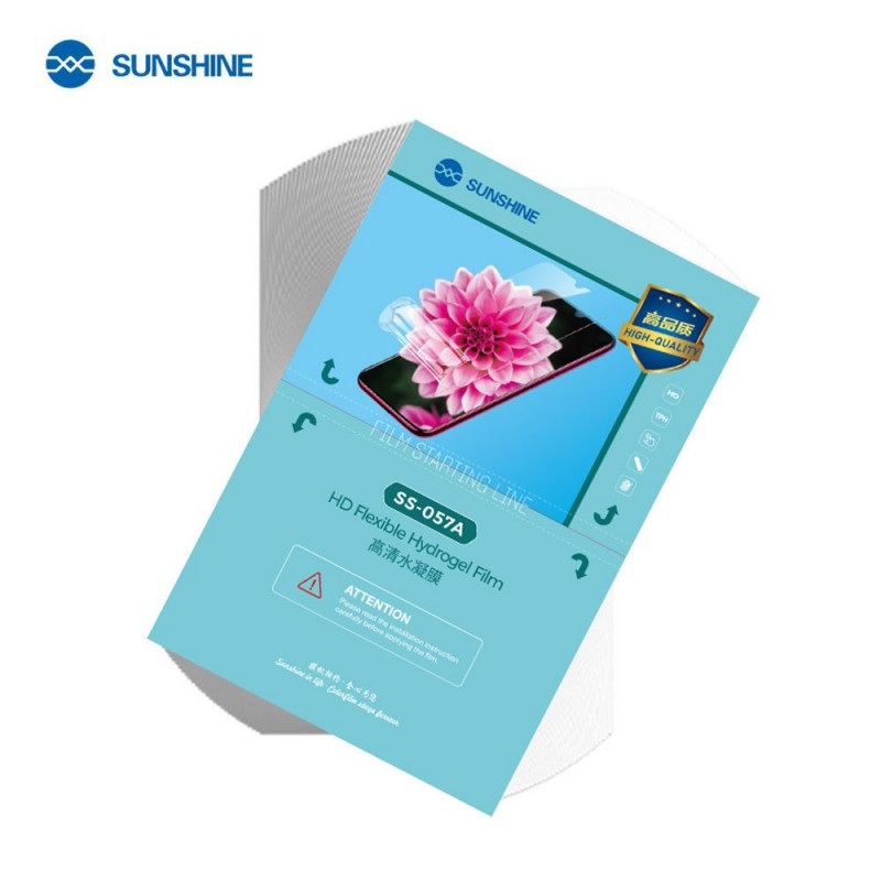 SUNSHINE SS-057A Pellicola Protettiva Idrogel Flessibile HYDRAULIC | 50pcs