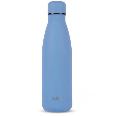 Buy Puro Bottiglia Termica Icon 500ml Acciaio Doppio Strato Trattamento in Polvere | Blu online