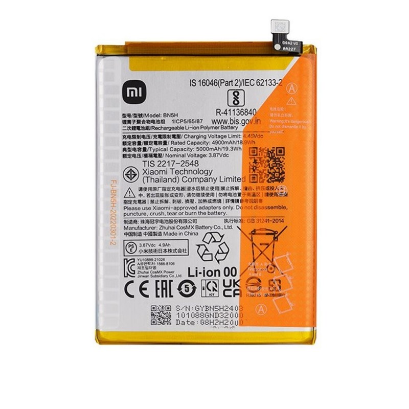 Xiaomi Original BN5H Battery Service Pack for Redmi 10 5G - Poco M4 M5