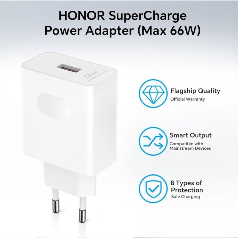 Honor 66W Charger + 6A SuperCharge Cable ORIGINAL | HN-110600E00