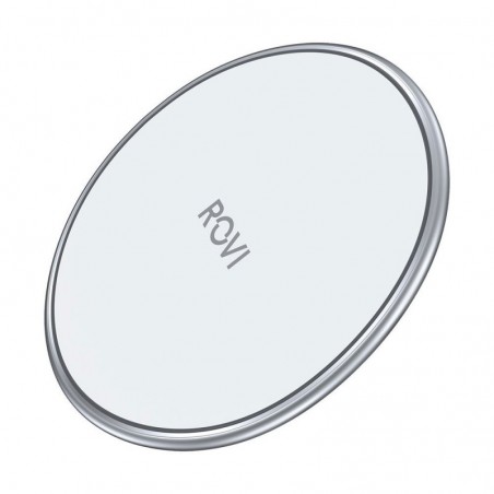 Rovi SW10 Fast Wireless Charger 15W USB-C with Cable | White