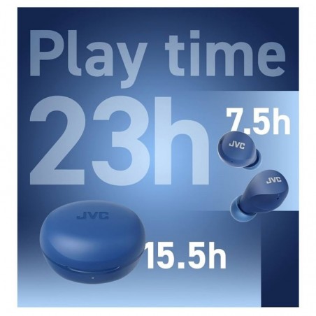 JVC HA-Z66T-AE True Wireless Bluetooth In-Ear Headphones Gumy Mini Earphone Blue