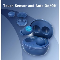 JVC JVC HA-Z66T-B-E Cuffie Intrauricolari Bluetooth True Wireless Auricolare Gumy Mini Blu for sale