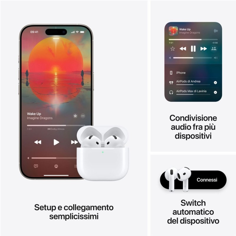 Apple Airpods 4 ANC (Active Noise Cancelling) MXP93ZM/A Bluetooth Earphone Apple Airpods 4 ANC (Active Noise Cancelling) MXP93ZM/A Bluetooth Earphone