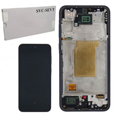 Samsung Samsung SERVICE PACK Display LCD ORIGINALE + Frame Per Galaxy A35 5G 2024 A356 | Black Navy for sale