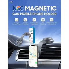 Compra NCC Supporto da Auto CH30 MagSafe N52 Magnetico Rotazione 360° da Cruscotto | Nero online