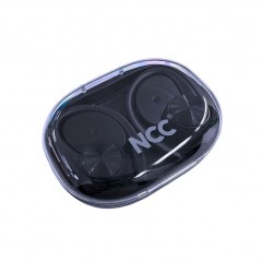 Product image NCC Auricolare Bluetooth O11 Cuffie Wireless OWS Display Led Audio HIFI | Black