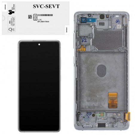 Buy Samsung SERVICE PACK Display LCD ORIGINALE + Frame Per Galaxy S20 FE G780F G781 | Cloud Navy Blu | NO ANTENNA 5G online