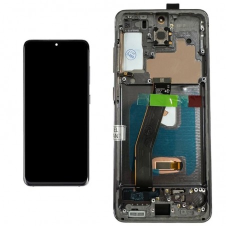 Scopri Display LCD SOFT OLED (FULL SIZE) + Frame Per Samsung Galaxy S20 4G G980 in dettaglio