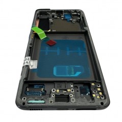 Display LCD SOFT OLED (FULL SIZE) + Frame Per Samsung Galaxy S21 5G G991 | Nero 