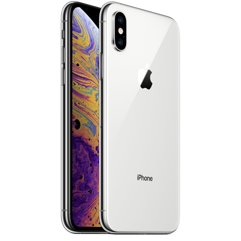IPHONE XS 64 GB SILVER - PRE OWNED GRADE A/A+ (SCATOLA + CAVO LIGHTNING USB-C) - 12 MESI DI GARANZIA