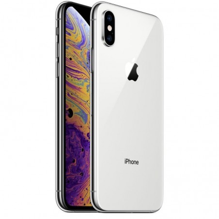 IPHONE XS 64 GB SILVER - PRE OWNED GRADE A/A+ (SCATOLA + CAVO LIGHTNING USB-C) - 12 MESI DI GARANZIA