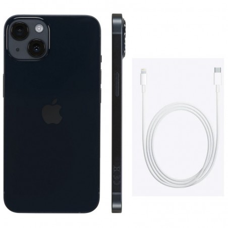IPHONE 14 128 GB MIDNIGHT eSIM - PRE OWNED GRADE A/A+ (SCATOLA + CAVO LIGHTNING USB-C) - 12 MESI DI GARANZIA